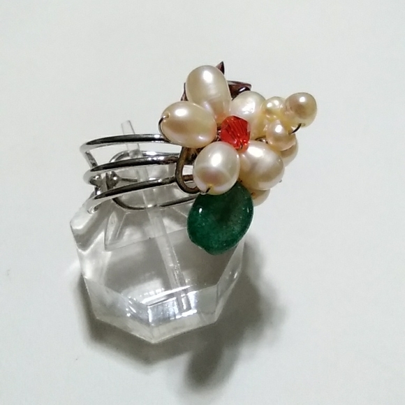 3/$50💎 Multi Gemstone and Pearl Ring - Picture 4 of 6